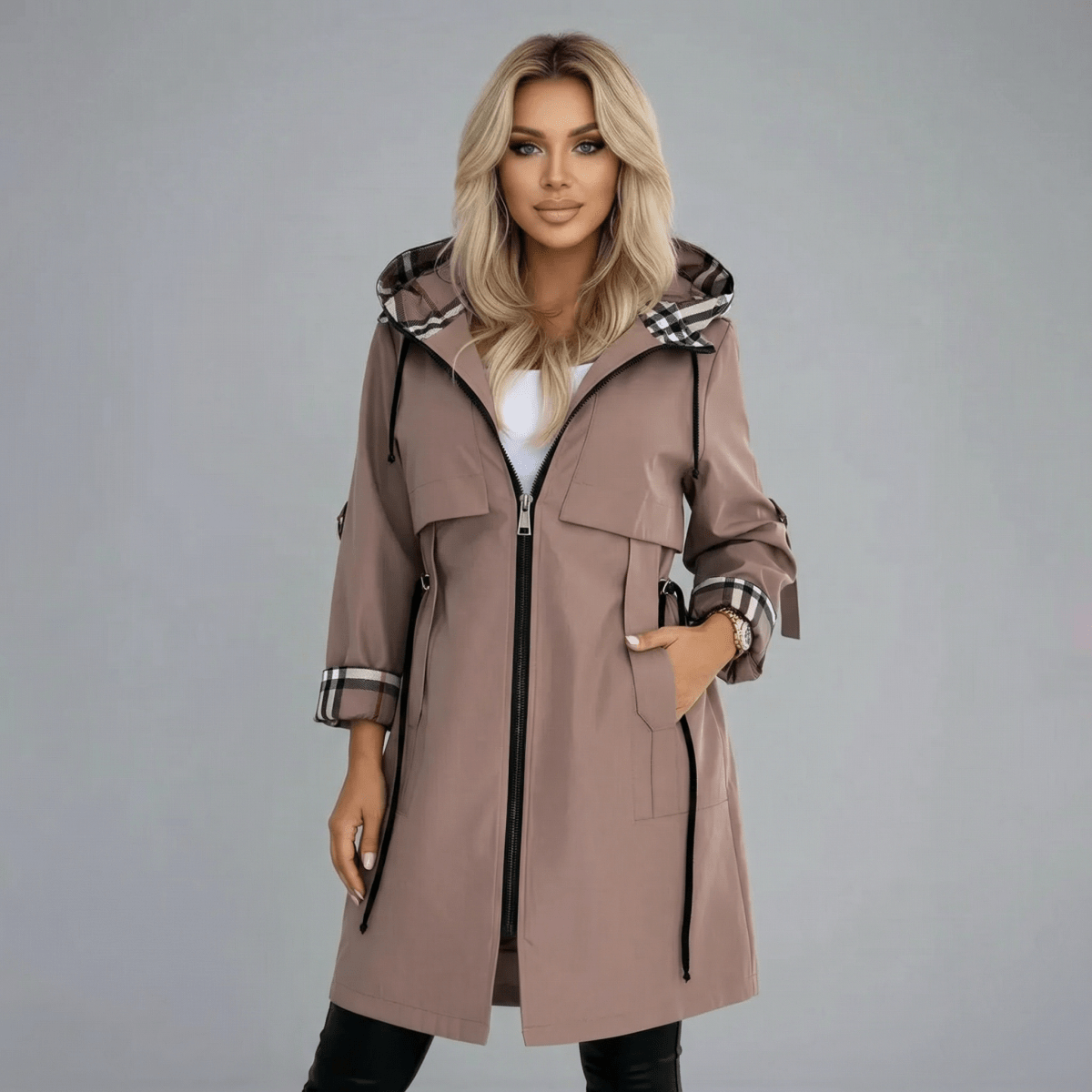 ORLA | MANTEAU IMPERMÉABLE ET ANTI-VENT