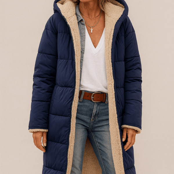 SASHA | MANTEAU RÉVERSIBLE DOUX