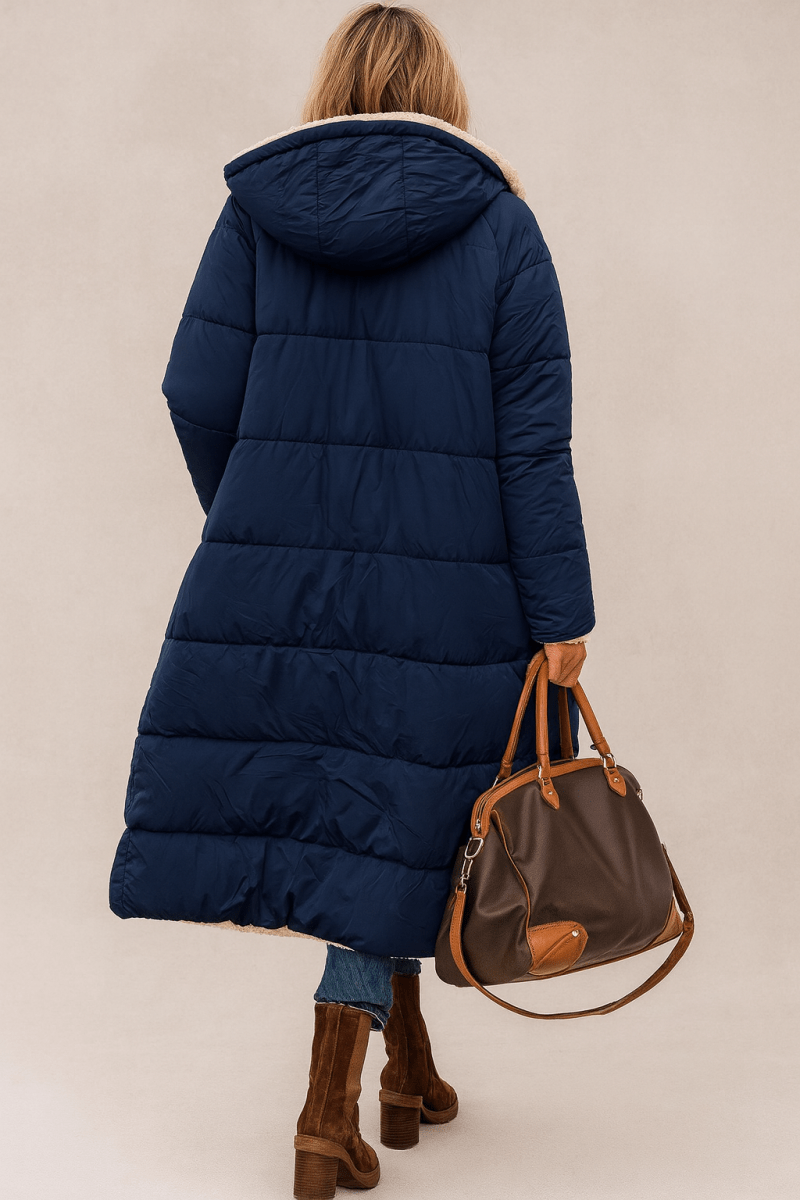SASHA | MANTEAU RÉVERSIBLE DOUX