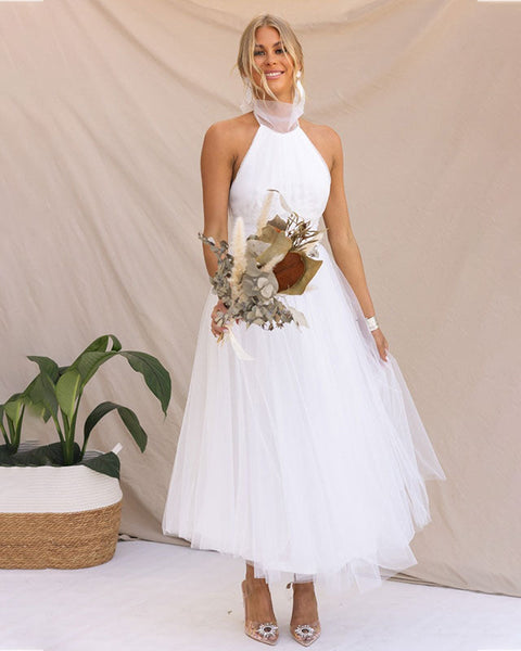 Robe Tendance Col Montant Aria