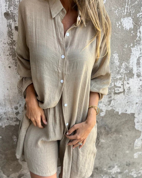 Lyrie - Ensemble Polo Décontracté