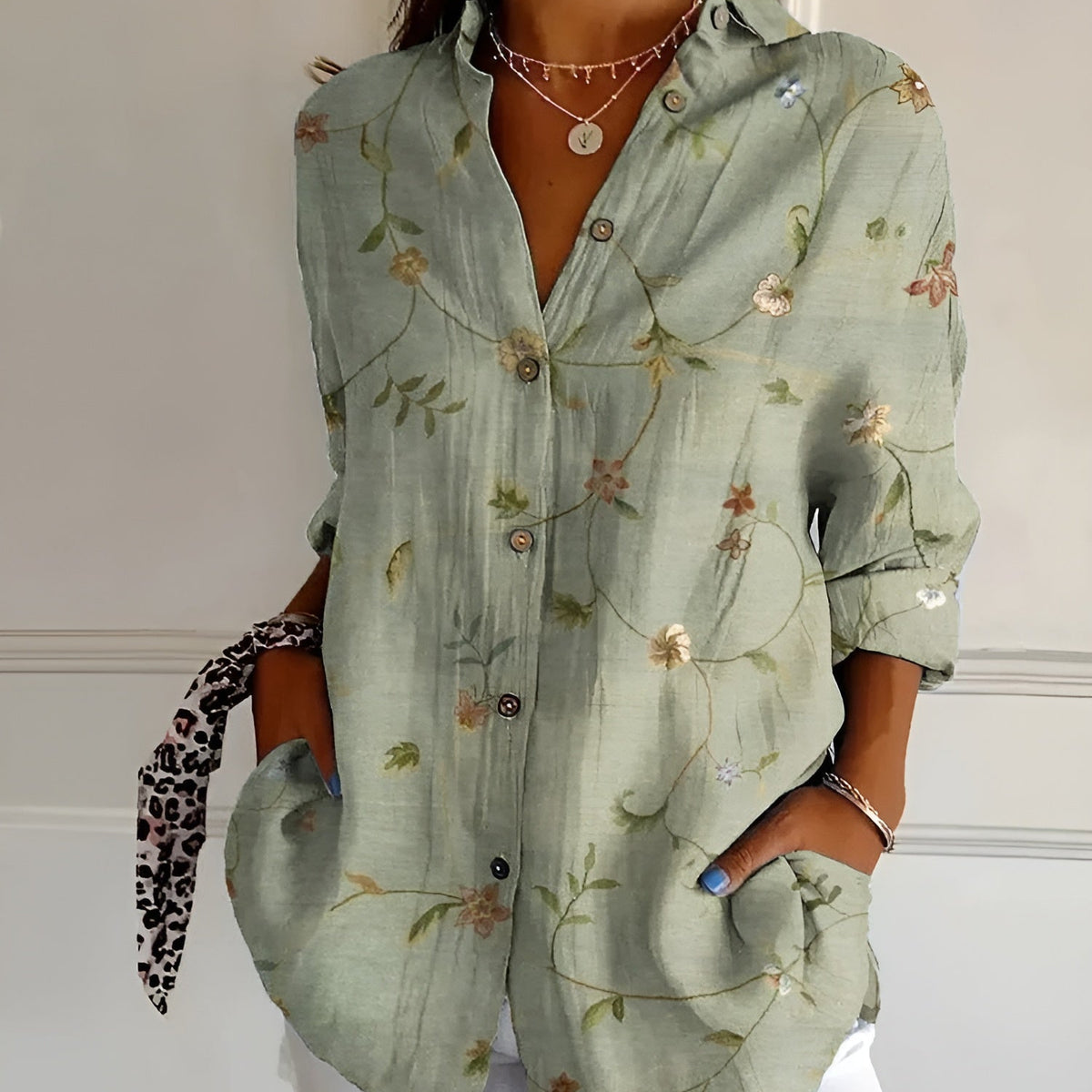 Lynette | Everyday Elegance Blouse – Made to Flatter & Breathe