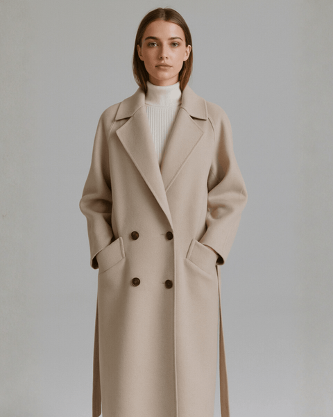 VICTORIA - MANTEAU LONG ÉLÉGANT