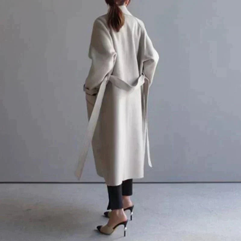 VICTORIA - MANTEAU LONG ÉLÉGANT