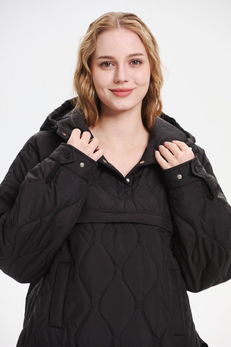 SAULE | VESTE CAPUCHE QUILTÉE RÉSISTANTE À L'EAU