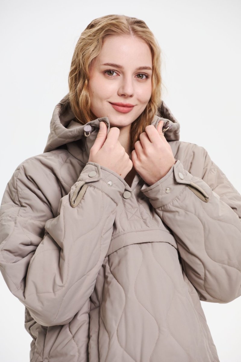 SAULE | VESTE CAPUCHE QUILTÉE RÉSISTANTE À L'EAU