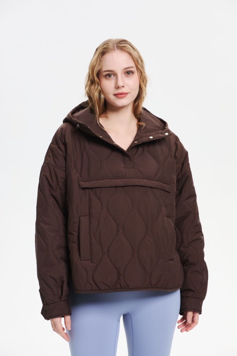 SAULE | VESTE CAPUCHE QUILTÉE RÉSISTANTE À L'EAU