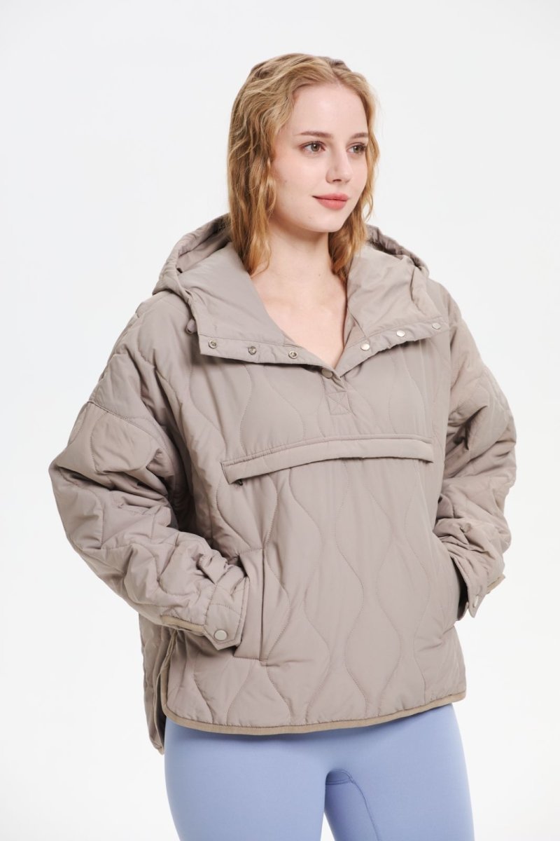 SAULE | VESTE CAPUCHE QUILTÉE RÉSISTANTE À L'EAU