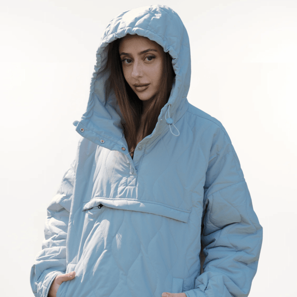 SAULE | VESTE CAPUCHE QUILTÉE RÉSISTANTE À L'EAU