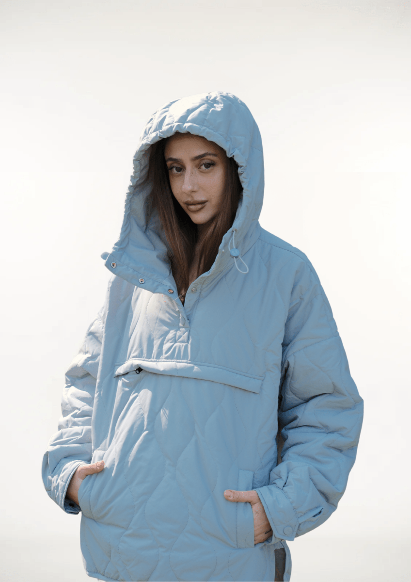 SAULE | VESTE CAPUCHE MATELASSÉE RÉSISTANTE À L'EAU
