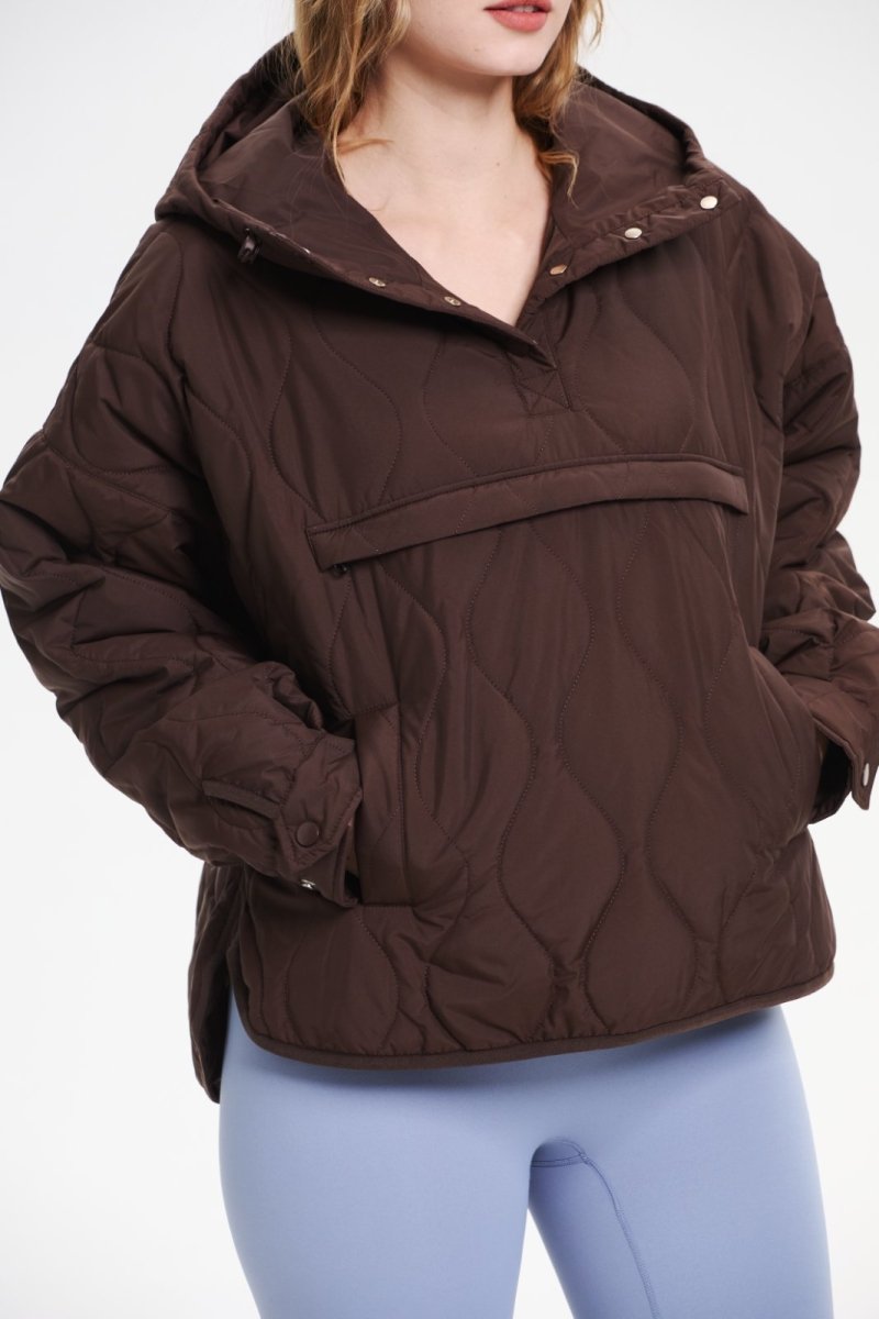 SAULE | VESTE CAPUCHE QUILTÉE RÉSISTANTE À L'EAU