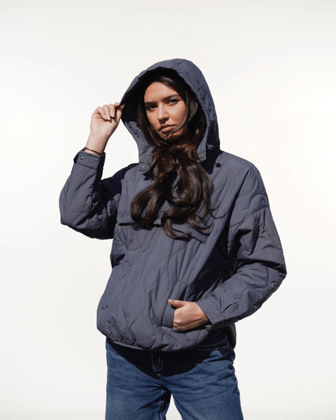 SAULE | VESTE CAPUCHE QUILTÉE RÉSISTANTE À L'EAU