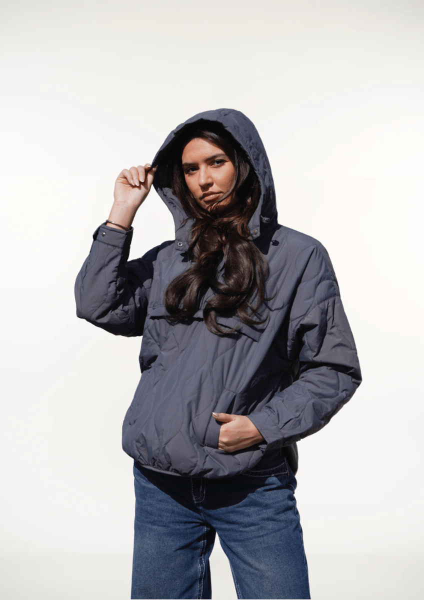 SAULE | VESTE CAPUCHE QUILTÉE RÉSISTANTE À L'EAU