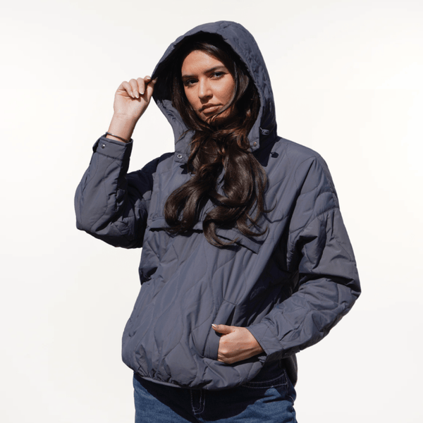 SAULE | VESTE CAPUCHE MATELASSÉE RÉSISTANTE À L'EAU