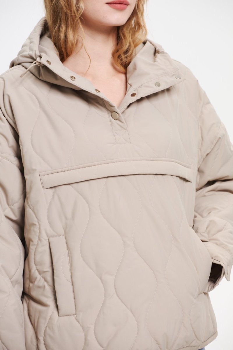 SAULE | VESTE CAPUCHE QUILTÉE RÉSISTANTE À L'EAU