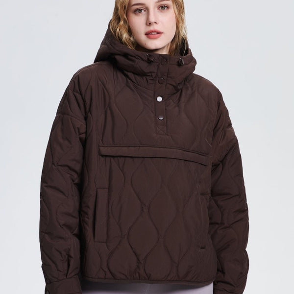 SAULE | VESTE CAPUCHE QUILTÉE RÉSISTANTE À L'EAU