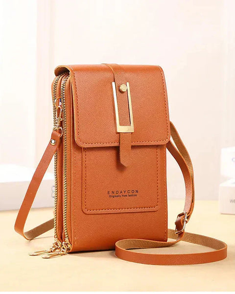 Alessia™| Sac bandoulière avec téléphone mobile